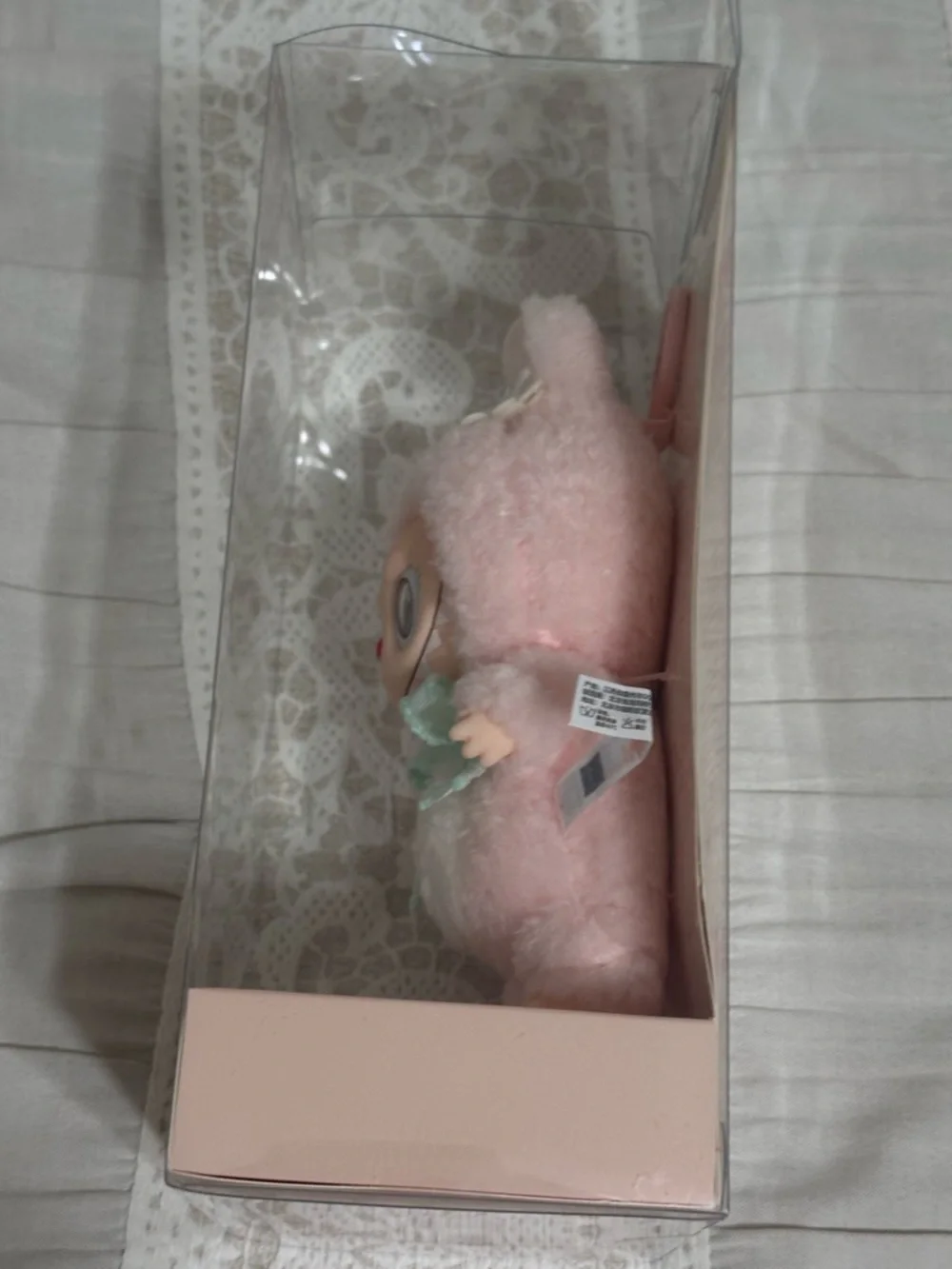 POPMART Close to Sweet Pink Plush Doll Pendant